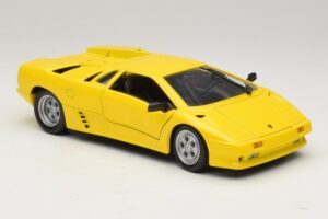 Lamborghini Diablo Gul Maisto 1:18 32803 Metal — billede 6 af 8