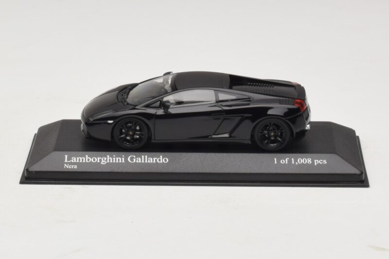 Lamborghini Gallardo Sort Minichamps 1:43 Lamborghini Gallardo Sort Minichamps 1:43 400103504 Metal
