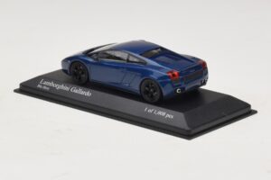 Lamborghini Gallardo Blue Metallic Minichamps 1:43 400103505 Metal — billede 3 af 5