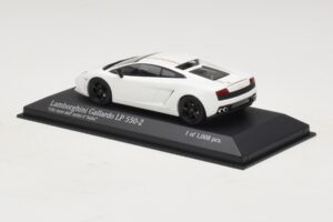 Lamborghini Gallardo LP550-2 Tricolore Hvid Minichamps 1:43 400103801 Metal — billede 3 af 5