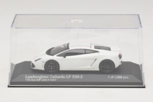 Lamborghini Gallardo LP550-2 Tricolore Hvid Minichamps 1:43 400103801 Metal — billede 4 af 5