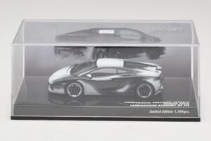 Lamborghini Gallardo LP560-4 Academy of Ice Sort Minichamps 1:43 436103800 Metal — billede 4 af 5