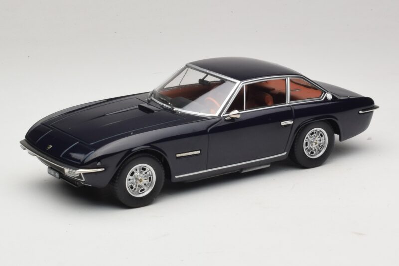Lamborghini Islero S Mørkeblå KK-Scale 1:18 KKDC181586 Metal