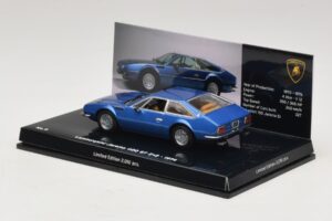 Lamborghini Jarama 400 GTS Blå Minichamps 1:43 436103400 Metal — billede 3 af 5