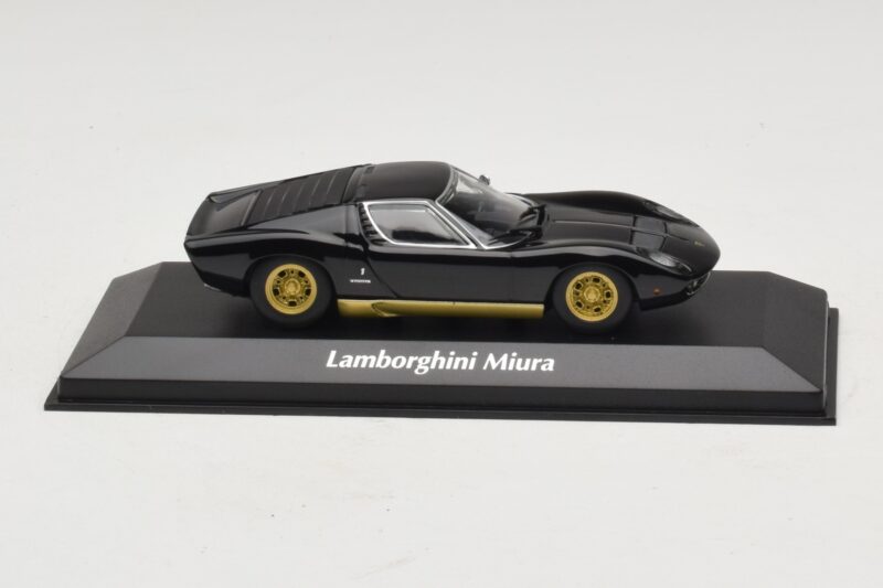 Lamborghini Miura P400 Sort Maxichamps 1:43 940103000 Metal