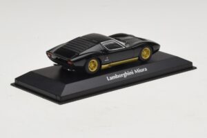 Lamborghini Miura P400 Sort Maxichamps 1:43 940103000 Metal — billede 2 af 5