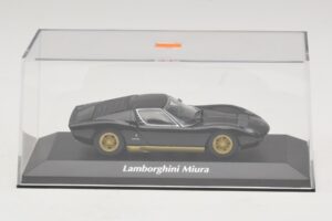 Lamborghini Miura P400 Sort Maxichamps 1:43 940103000 Metal — billede 4 af 5