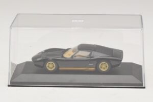 Lamborghini Miura P400 Sort Minichamps 1:43 430103004 Metal — billede 4 af 5
