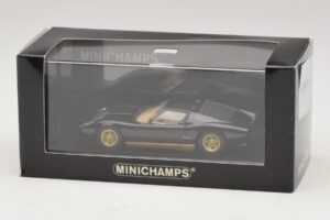 Lamborghini Miura P400 Sort Minichamps 1:43 430103004 Metal — billede 5 af 5