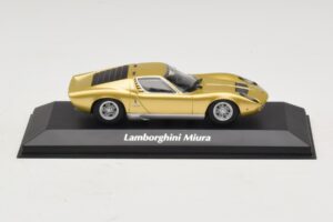 Lamborghini Miura P400 Guld Maxichamps 1:43 940103002 Metal