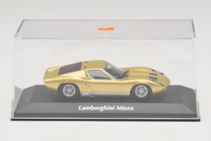 Lamborghini Miura P400 Guld Maxichamps 1:43 940103002 Metal — billede 4 af 5