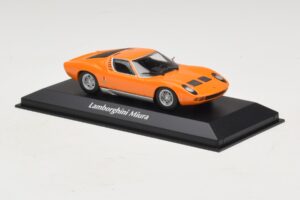 Lamborghini Miura P400 Orange Maxichamps 1:43 940103001 Metal — billede 3 af 5