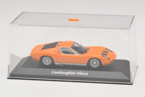 Lamborghini Miura P400 Orange Maxichamps 1:43 940103001 Metal — billede 4 af 5