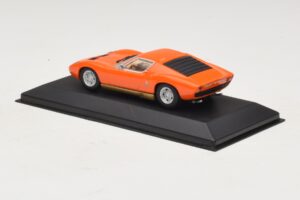 Lamborghini Miura P400 Orange Minichamps 1:43 430103002 Metal — billede 3 af 5