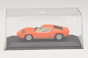 Lamborghini Miura P400 Orange Minichamps 1:43 430103002 Metal — billede 4 af 5