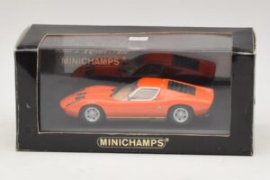 Lamborghini Miura P400 Orange Minichamps 1:43 430103002 Metal — billede 5 af 5