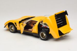 Lamborghini Miura SVR Gul & Sort Kyosho 1:18 08319GY Metal — billede 5 af 8