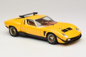 Lamborghini Miura SVR Gul & Sort Kyosho 1:18 08319GY Metal — billede 6 af 8