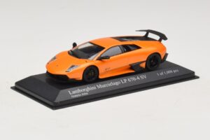 Lamborghini Murcielago LP670-4 SV Orange Metallic Minichamps 1:43 400103942 Metal — billede 2 af 5