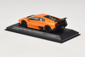 Lamborghini Murcielago LP670-4 SV Orange Metallic Minichamps 1:43 400103942 Metal — billede 3 af 5