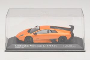 Lamborghini Murcielago LP670-4 SV Orange Metallic Minichamps 1:43 400103942 Metal — billede 4 af 5