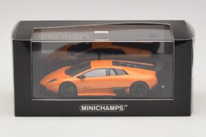 Lamborghini Murcielago LP670-4 SV Orange Metallic Minichamps 1:43 400103942 Metal — billede 5 af 5