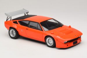 Lamborghini Urraco Rally Orange Kyosho 1:18 08445P Metal — billede 6 af 8