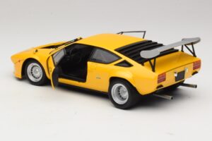 Lamborghini Urraco Rally Pearl Yellow Kyosho 1:18 08445GY Metal — billede 5 af 8