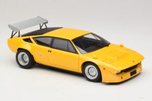 Lamborghini Urraco Rally Pearl Yellow Kyosho 1:18 08445GY Metal — billede 6 af 8