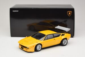 Lamborghini Urraco Rally Pearl Yellow Kyosho 1:18 08445GY Metal — billede 8 af 8