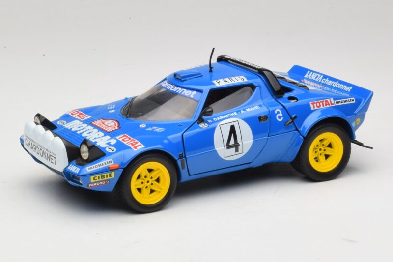 Lancia Stratos HF #4 B. Darniche / A. Mahe Rally Monte Carlo 1979 Solido 1:18 9019 Metal