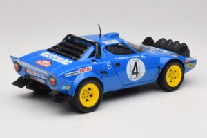 Lancia Stratos HF #4 B. Darniche / A. Mahe Rally Monte Carlo 1979 Solido 1:18 9019 Metal — billede 3 af 8