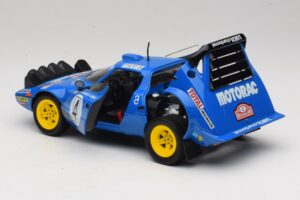 Lancia Stratos HF #4 B. Darniche / A. Mahe Rally Monte Carlo 1979 Solido 1:18 9019 Metal — billede 5 af 8