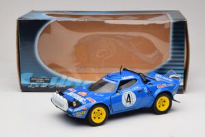 Lancia Stratos HF #4 B. Darniche / A. Mahe Rally Monte Carlo 1979 Solido 1:18 9019 Metal — billede 8 af 8