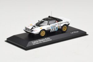 Lancia Stratos Rally #23 Walfridson / Frazer RAC Rally 1976 Minichamps 1:43 430761223 Metal — billede 2 af 5