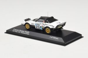 Lancia Stratos Rally #23 Walfridson / Frazer RAC Rally 1976 Minichamps 1:43 430761223 Metal — billede 3 af 5
