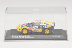 Lancia Stratos Rally #24 F. Tabaton / Radaelli San Remo Rally 1980 Minichamps 1:43 430801224 Metal — billede 4 af 5
