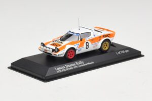 Lancia Stratos Rally #8 Livieratos / Manolis Acropolis Rally 1978 Minichamps 1:43 430781208 Metal — billede 2 af 5