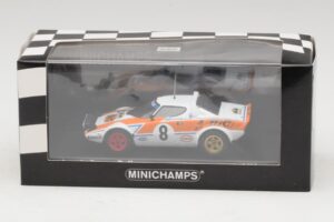 Lancia Stratos Rally #8 Livieratos / Manolis Acropolis Rally 1978 Minichamps 1:43 430781208 Metal — billede 5 af 5