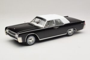 Lincoln Continental Convertible Sort Bad Boys KK-Scale 1:18 KKDC181521 Metal — billede 2 af 7