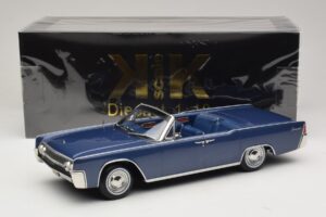 Lincoln Continental Convertible Blå Metallic The Lincoln Lawyer KK-Scale 1:18 KKDC181522 Metal — billede 7 af 7