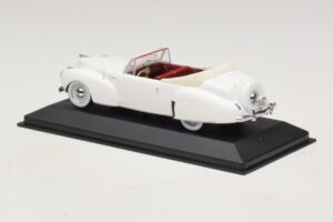 Lincoln Continental Cabriolet Hvid Minichamps 1:43 400082501 Metal — billede 3 af 5