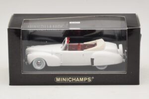 Lincoln Continental Cabriolet Hvid Minichamps 1:43 400082501 Metal — billede 5 af 5