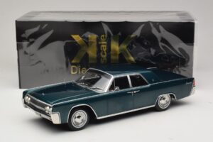 Lincoln Continental Mørkegrøn Metallic Matrix Reloaded & Revolutions KK-Scale 1:18 KKDC181481 Metal — billede 6 af 6