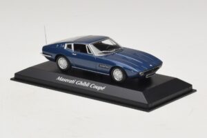 Maserati Ghibli Blå Metallic Maxichamps 1:43 940123321 Metal — billede 3 af 5