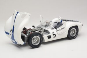 Maserati Tipo 61 #5 Camoradi S. Moss / D. Gurney 1000km Nurburgring Winner 1960 Minichamps 1:12 120601205 Metal — billede 2 af 8