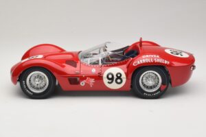 Maserati Tipo 61 #98 C. Shelby Times Mirror GP For Sportscars 1960 Minichamps 1:12 120601298 Metal — billede 3 af 8