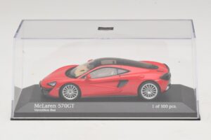 McLaren 570GT Vermillion Red Minichamps 1:43 537154522 Metal — billede 4 af 5