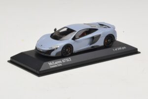 McLaren 675LT Ceramic Grey Minichamps 1:43 537154420 Metal — billede 2 af 5