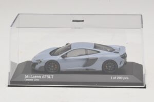 McLaren 675LT Ceramic Grey Minichamps 1:43 537154420 Metal — billede 4 af 5